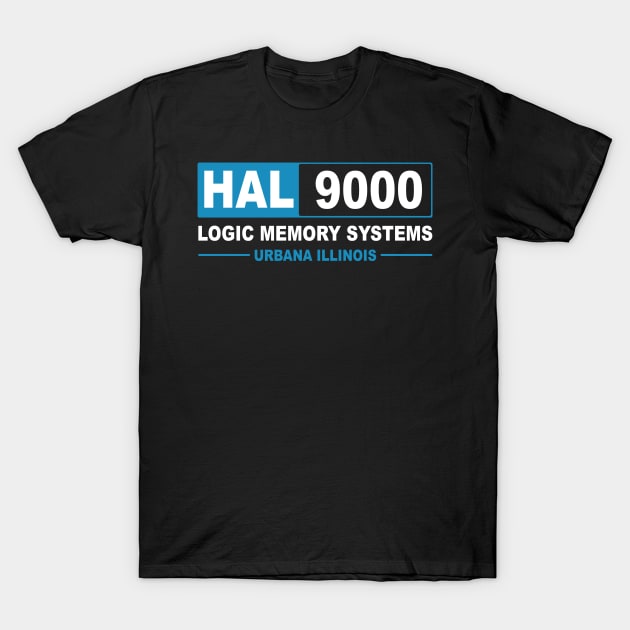 Hal 9000 Logic Memory Systems T-Shirt by Meta Cortex